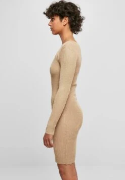 URBAN CLASSICS Cut Out - Etui-Jurk - Unionbeige 14 URBAN CLASSICS Cut Out - Etui-Jurk - Unionbeige -Mode Dames Winkel 001707393eac424189f3694dca515461