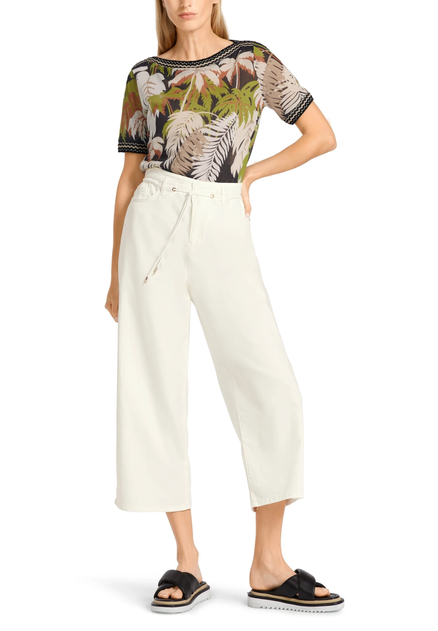 MARC CAIN Five-Pocket- Rethink Together - Flared Jeans - Off-White 6 MARC CAIN Five-Pocket- Rethink Together - Flared Jeans - Off-White - Afbeelding 4