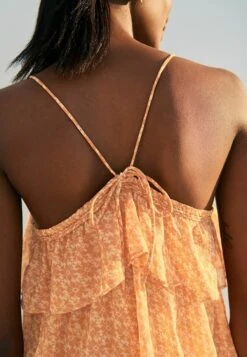 Next Occasion Tiered Strappy Midi - Jurk - Light Pink Geo Gold Foil -Mode Dames Winkel 020b3877acf14d47b4d8b90a3601457d