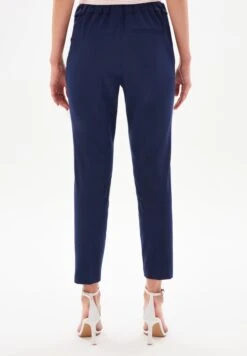 With Pocket - Broek - Navy Blue -Mode Dames Winkel 03abf5cbda1d47f8aa8413a75bedf61d