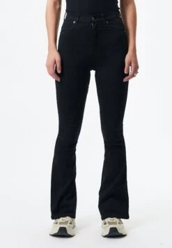 Dr. Denim Moxy Flare - Flared Jeans - Black -Mode Dames Winkel 04a282413af64a88a7048135ec203bf0
