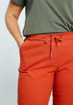 Unifarbene Mit HoherElastischer Taille - Broek - Orange 17 Unifarbene Mit HoherElastischer Taille - Broek - Orange -Mode Dames Winkel 0558eeb7a624474899fc9593f598a409