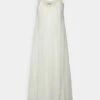 AllSaints Cove Dress - Maxi-Jurk - White -Mode Dames Winkel 05e12eb18cd4401abe859b8550063f3e