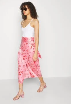 La Mer Jaspre Skirt - Wikkelrok - Pink -Mode Dames Winkel 0793898f56ca4bd69d14c8650643c2ff
