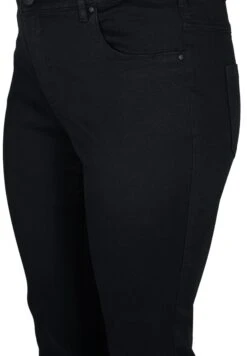 Zizzi With Normal Waist - Slim Fit Jeans - Black 14 Zizzi With Normal Waist - Slim Fit Jeans - Black -Mode Dames Winkel 097780f462654b1bb8d1c410f79c5687