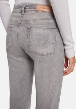 7 For All Mankind Roxanne Luxe Vintage Imprint - Jeans Skinny Fit - Grey -Mode Dames Winkel 0996da26cc3c4868b1715088dd794895