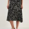 LELA Midi- A-Lijn Rok - Black White Striped 2 LELA Midi- A-Lijn Rok - Black White Striped -Mode Dames Winkel 0ab8642c862146f1bb4111a5889f0452