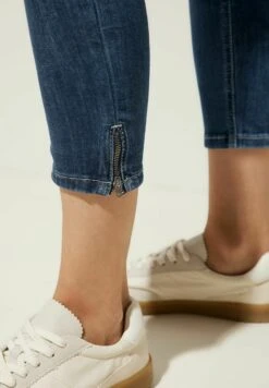 STREET ONE In 7/8 - Slim Fit Jeans - Blau -Mode Dames Winkel 0b5aced33d9e4ea2928c155b1ae2a8fc