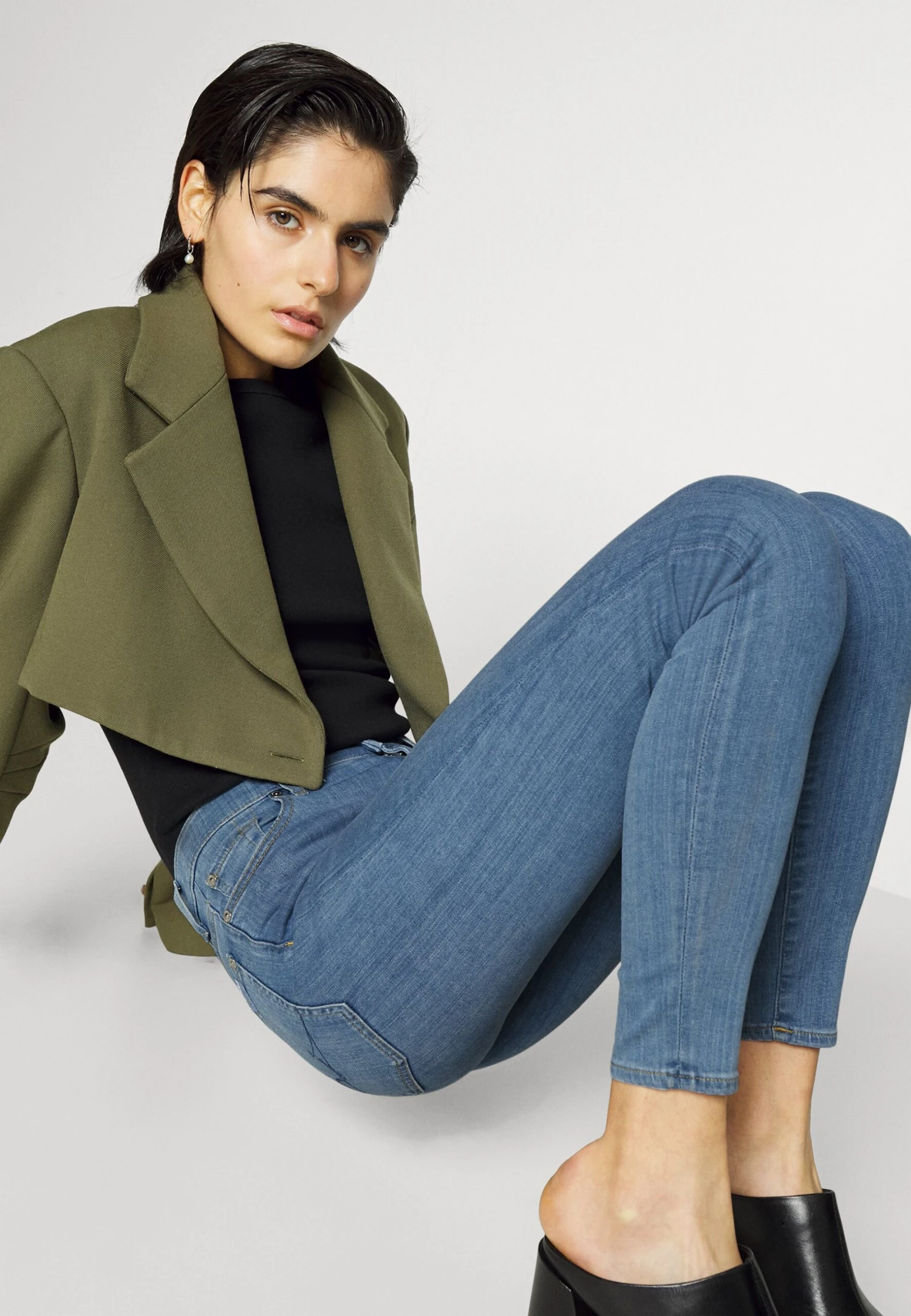 7 For All Mankind Jeans Skinny Fit - Light Blue 6 7 For All Mankind Jeans Skinny Fit - Light Blue - Afbeelding 4