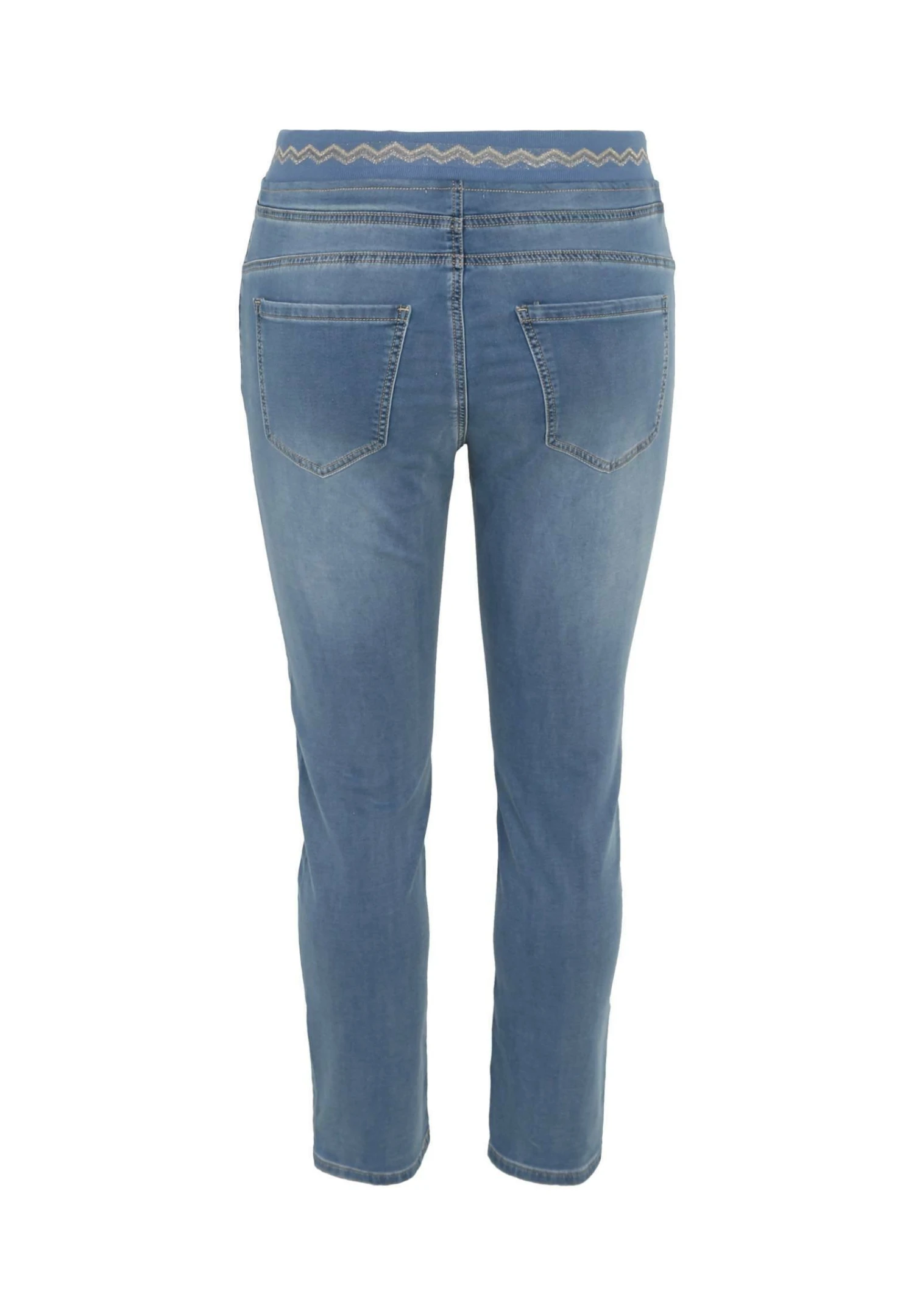 7/8 Lolly Mit Gürtel - Jeggings - Denim 8 7/8 Lolly Mit Gürtel - Jeggings - Denim - Afbeelding 6