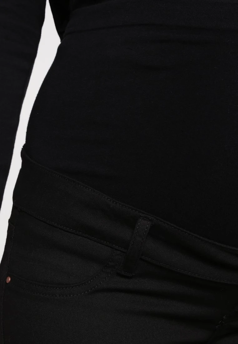 Mamalicious Mljuliane - Slim Fit Jeans - Black 6 Mamalicious Mljuliane - Slim Fit Jeans - Black - Afbeelding 4