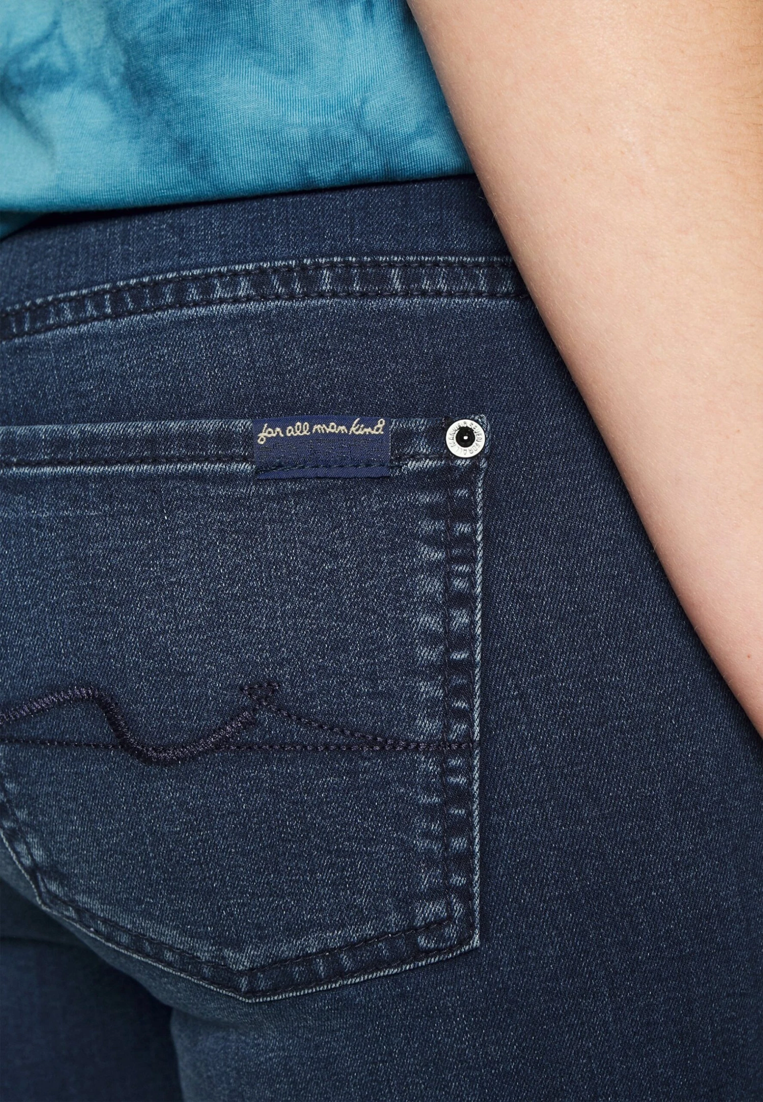 7 For All Mankind Bair Park Avenue - Bootcut Jeans - Dark Blue 7 7 For All Mankind Bair Park Avenue - Bootcut Jeans - Dark Blue - Afbeelding 5