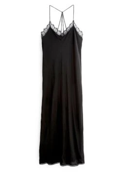 Next Trim Strappy Standard - Jurk - Black -Mode Dames Winkel 1394e505513f454db12c723bb5fa6abe