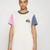 Quiksilver Tee Dress - Jerseyjurk - White -Mode Dames Winkel 182aea16e3114ef8b0eff7ebde84e263