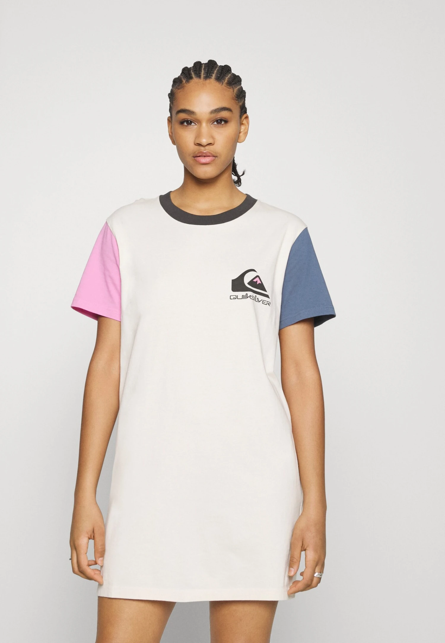 Quiksilver Tee Dress - Jerseyjurk - White 3 Quiksilver Tee Dress - Jerseyjurk - White