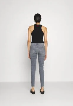 7 For All Mankind Sliillmet - Jeans Skinny Fit - Grey -Mode Dames Winkel 1893ac28ca7e4bc79185113197bc857d