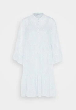 MOSS COPENHAGEN Paulie Rikkelie Dress - Blousejurk - Blue -Mode Dames Winkel 1903ddfc69354a639a0e90acddcc6208