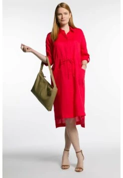 Ulla Popken Blousejurk - Salsa Rot