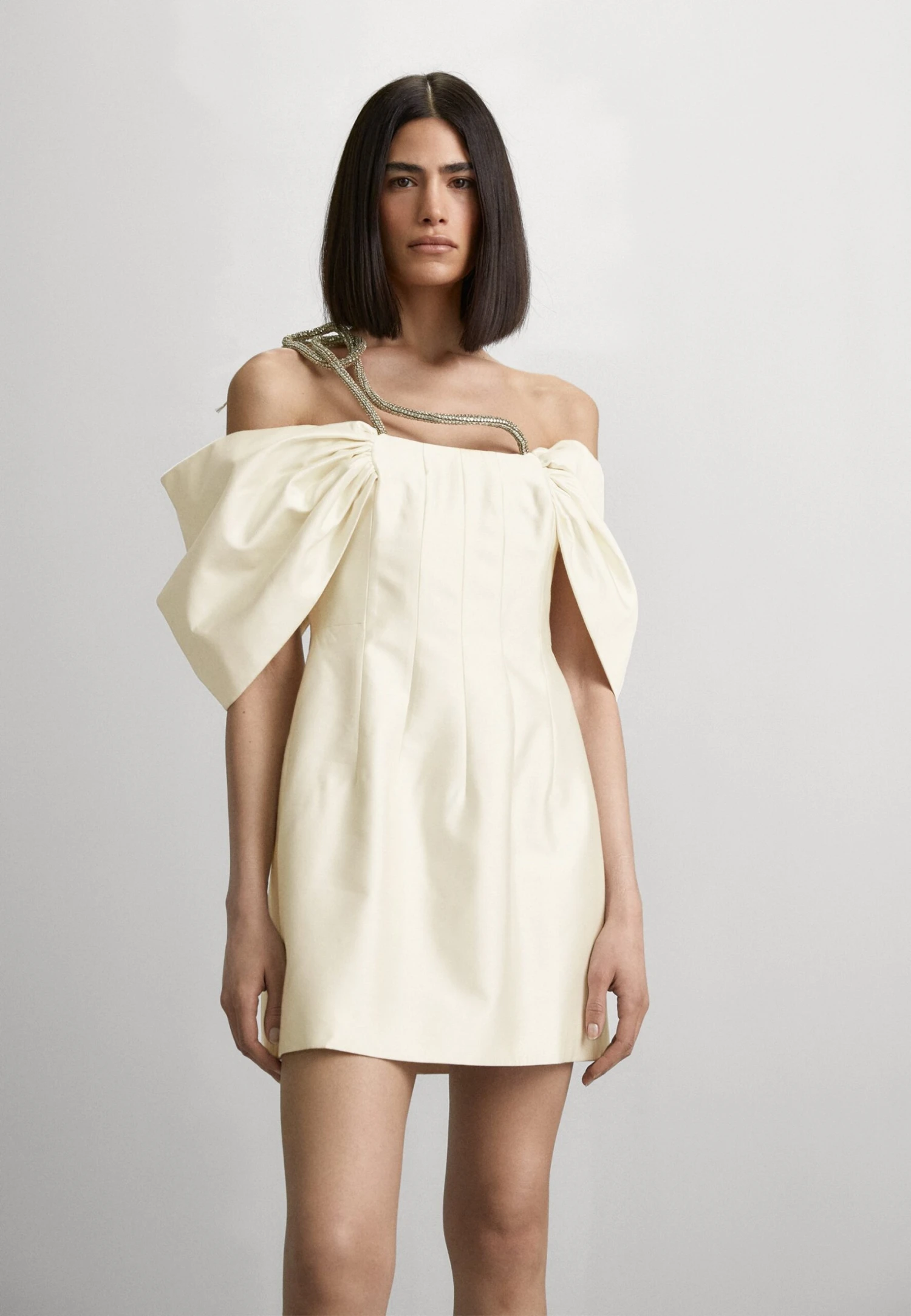 Lexie Mini - Cocktailjurk - Ivory 3 Lexie Mini - Cocktailjurk - Ivory