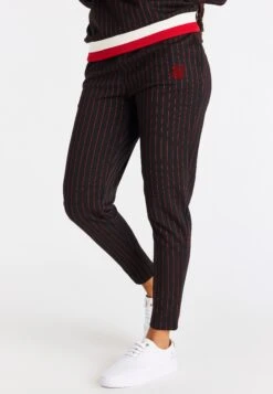 SikSilk Trainingsbroek - Black & Red