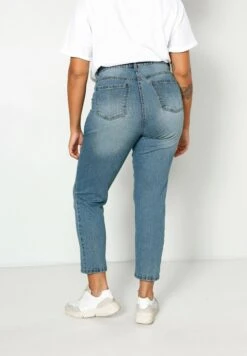Slim Fit Jeans - Middle Blue -Mode Dames Winkel 20625406ee7d4ce89261b8d29bd1ee53