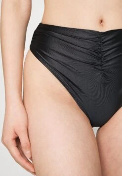 GOOD AMERICAN Ruched Good Waist Bottom - Bikinibroekje - Black -Mode Dames Winkel 20caa762862b41f68b275a09c9f03982