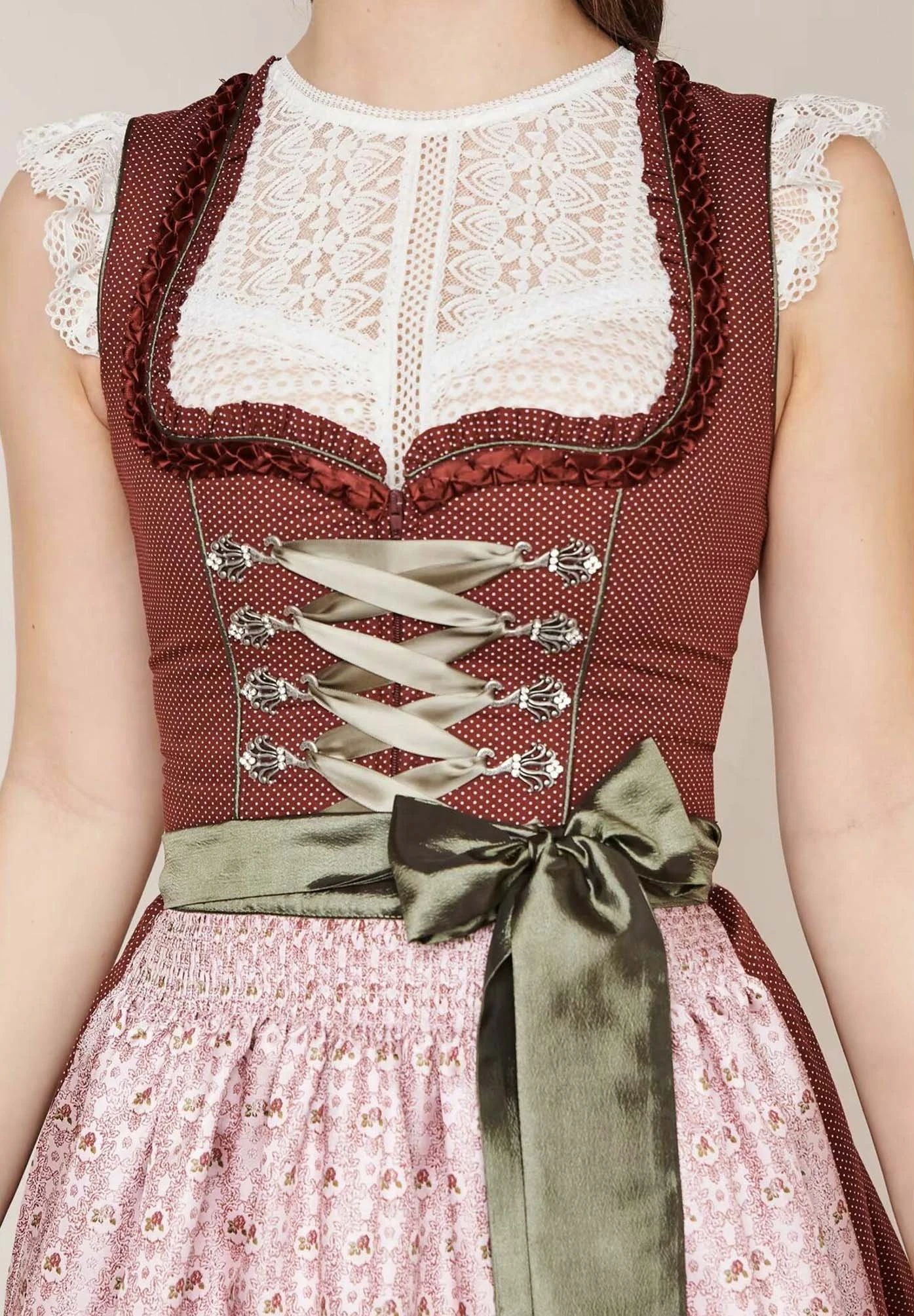 Dirndl - Bordeaux 6 Dirndl - Bordeaux - Afbeelding 4