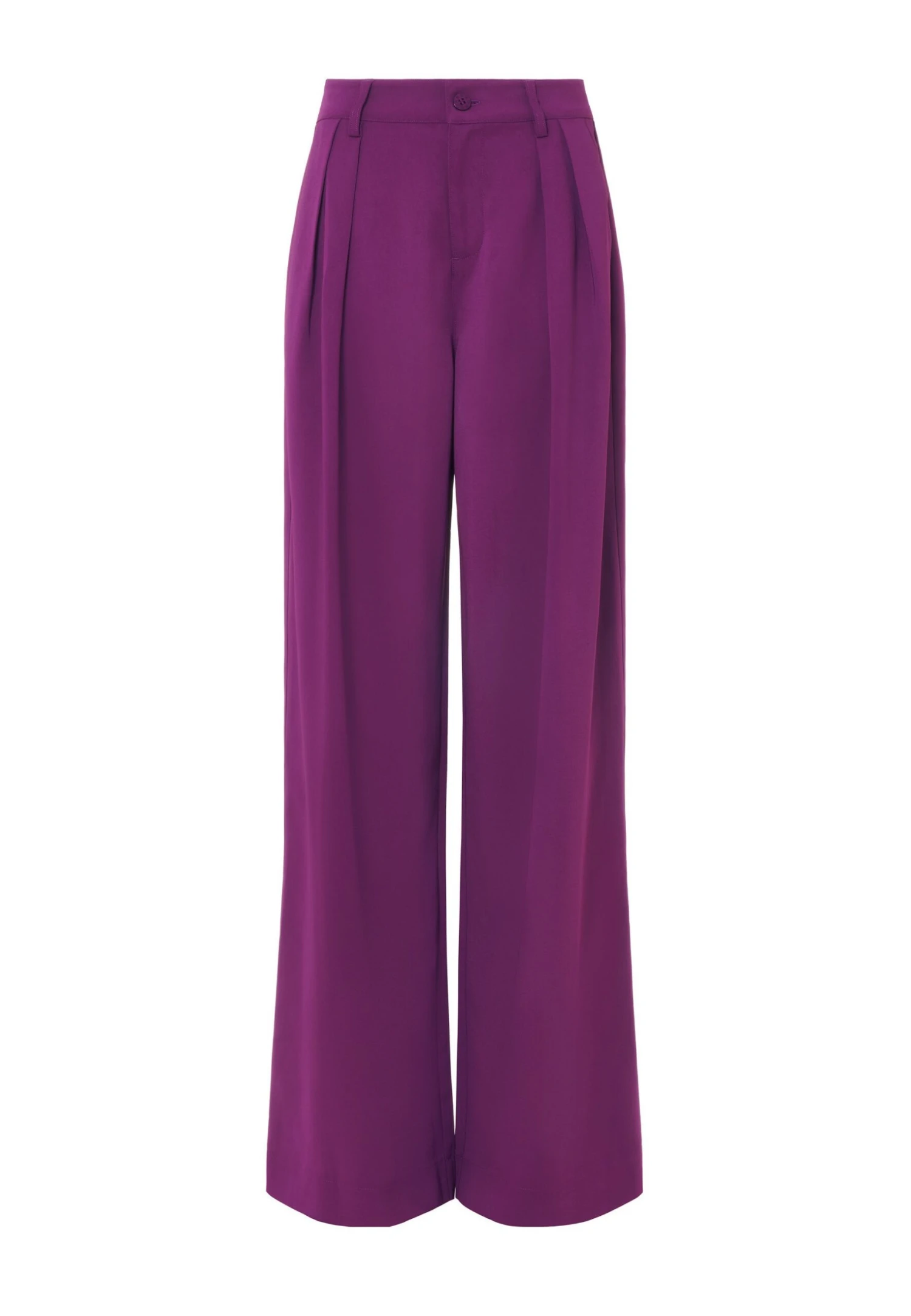 Cady Pleated- Broek - Purple 5 Cady Pleated- Broek - Purple - Afbeelding 4