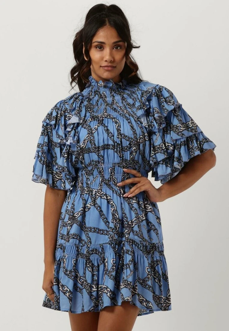 Silvian Heach Jurk - Blauw 3 Silvian Heach Jurk - Blauw
