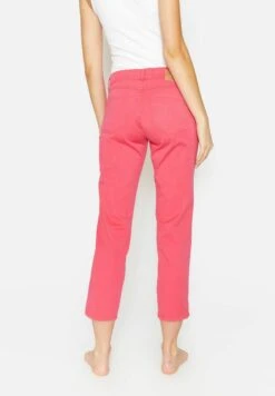 Angels Cici Crop Mit Schlitz - Slim Fit Jeans - Pink -Mode Dames Winkel 26ef08f4bdf84635b3882d0d4a762339
