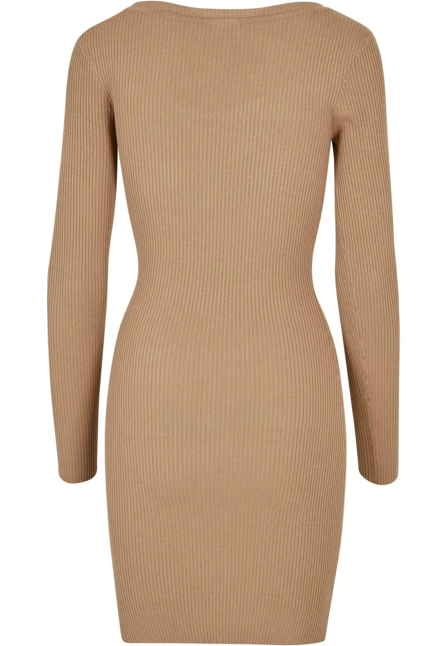 URBAN CLASSICS Cut Out - Etui-Jurk - Unionbeige 11 URBAN CLASSICS Cut Out - Etui-Jurk - Unionbeige - Afbeelding 9