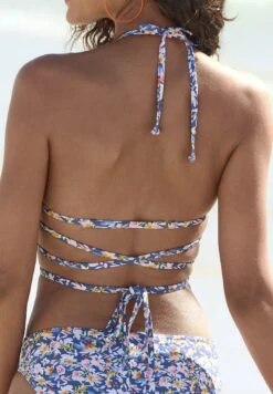 Buffalo Set - Bikini - Blau Bedruckt