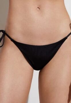 Oysho Mid-Rise With Ties - Bikinibroekje - Black -Mode Dames Winkel 281176b4b442416a83fdb06ebdd5993e