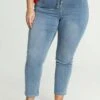 7/8 Lolly Mit Gürtel - Jeggings - Denim -Mode Dames Winkel 2915e641b9c54e9fb66d9a6689684ec2