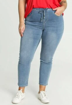 7/8 Lolly Mit Gürtel - Jeggings - Denim