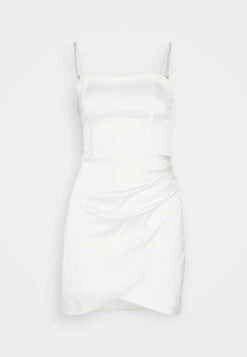 Hollister Co. Strapless Tulip - Cocktailjurk - White -Mode Dames Winkel 29250395bb7a4cd3a67c047cb78e2ab8