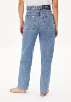 Armedangels Andraa Retro - Straight Leg Jeans - Light Salty Blue -Mode Dames Winkel 2e0fc46c4ce9495980947b431917b70c