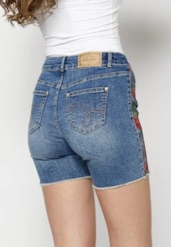 Koroshi Jeansshort - Azul OscDark Blue -Mode Dames Winkel 2e8fb4d7098c420e9c7b7db726cc1340