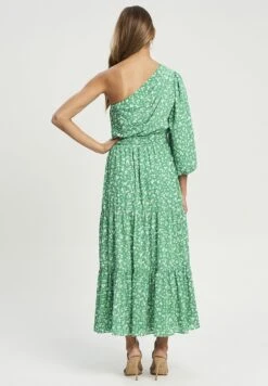 Tussah Joanna - Maxi-Jurk - Riley Floral Green -Mode Dames Winkel 317600ac1f264e3fbb80a30f31171906