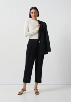 Someday Cinili Shine - Broek - Black -Mode Dames Winkel 33b13279a4b24bbe97d340505c6ca4e5