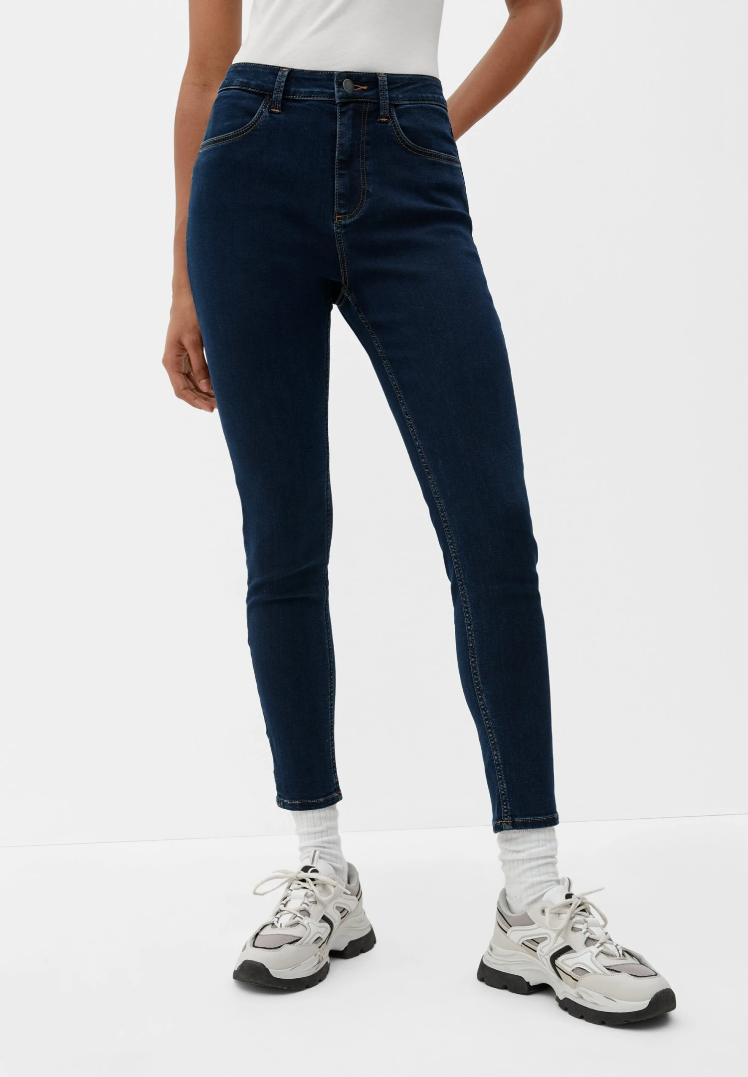 QS By S.Oliver Mit Waschung - Slim Fit Jeans - Tiefblau 3 QS By S.Oliver Mit Waschung - Slim Fit Jeans - Tiefblau