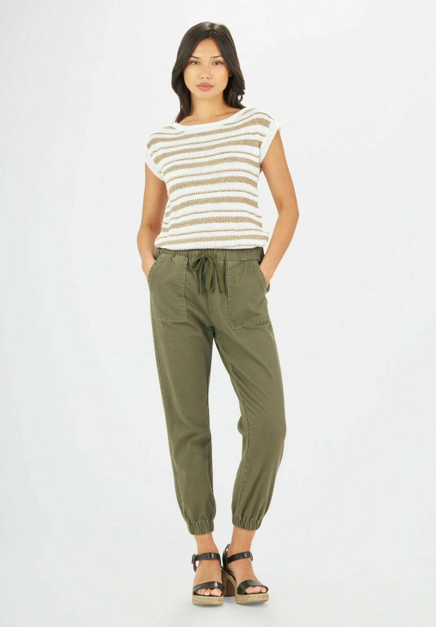 With Patch Pocket - Trainingsbroek - Verde Militare 3 With Patch Pocket - Trainingsbroek - Verde Militare