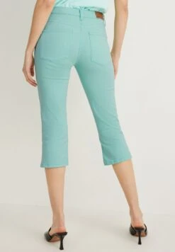 Straight Leg Jeans - Mint Green 11 Straight Leg Jeans - Mint Green -Mode Dames Winkel 3b056e543dd149cea6d71cbfb9c904d1