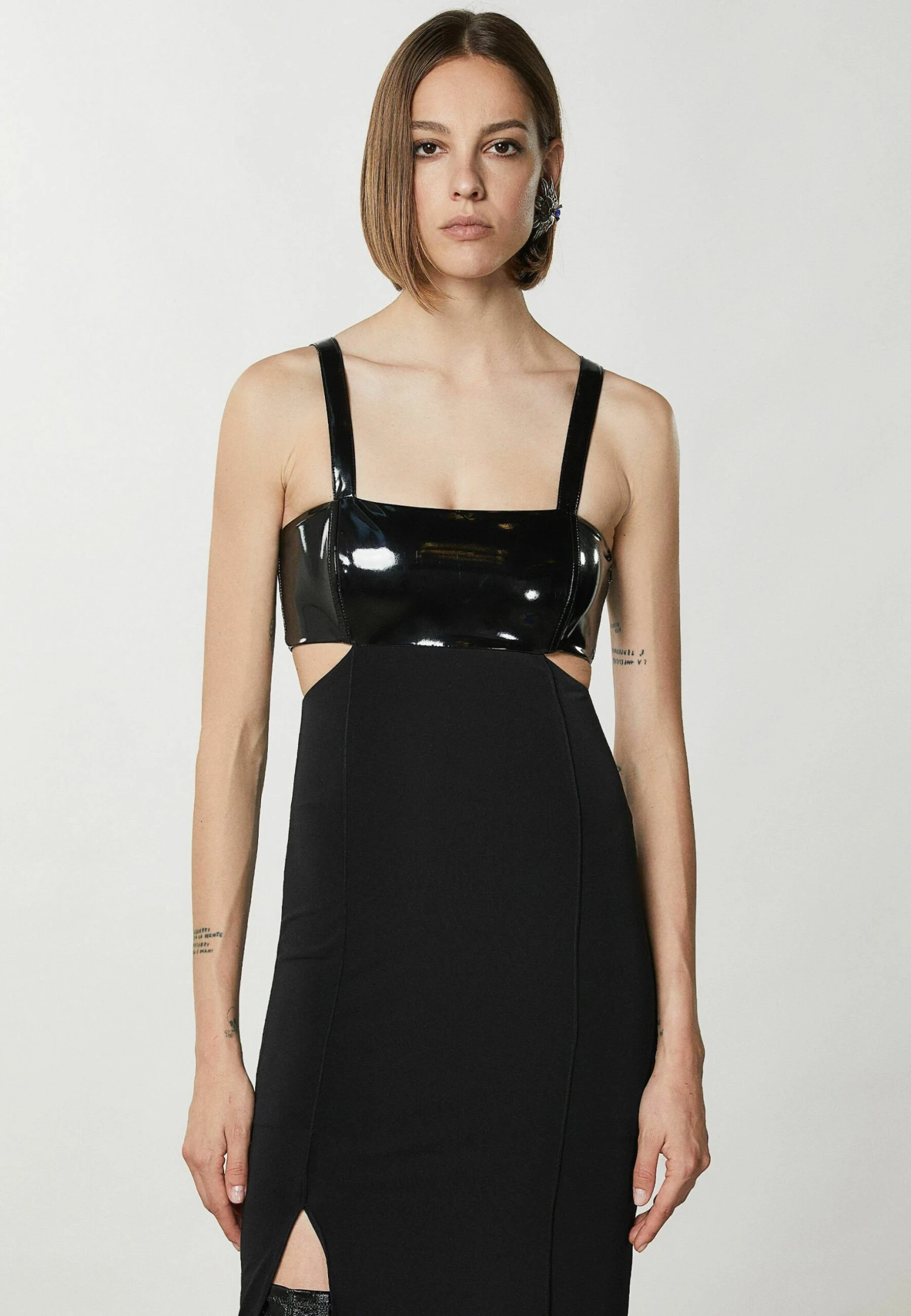 Patrizia Pepe Slim Fit- Etui-Jurk - Nero 5 Patrizia Pepe Slim Fit- Etui-Jurk - Nero - Afbeelding 3