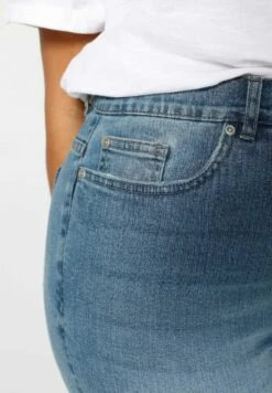 Slim Fit Jeans - Middle Blue -Mode Dames Winkel 427b0483cb5a47ce8363481c4bd1f768