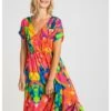 Warhom- Jurk - Multi Coloured -Mode Dames Winkel 428ca23170b04f85ab41aa929d63697e