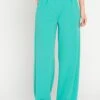 LOLALIZA Wide- Broek - Turquoise -Mode Dames Winkel 42a4f94524f9430f9fc8b8021677f4b9