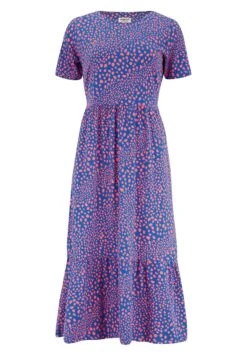 Sugarhill Brighton Unna Smock Painterly - Jerseyjurk - Blue -Mode Dames Winkel 42d0583c20e14e108cc1b5a159035b19