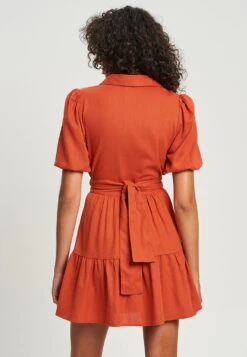 Calli Myles - Blousejurk - Rust -Mode Dames Winkel 463551f982444c68b47acd3441a3758b