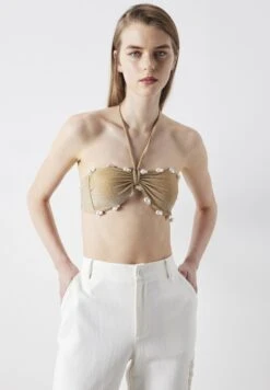 Ipekyol Straight FitWith Crochet Garnish - Broek - Ecru -Mode Dames Winkel 488c9c9e86d64fa68c9a9f1fd7a3a68b